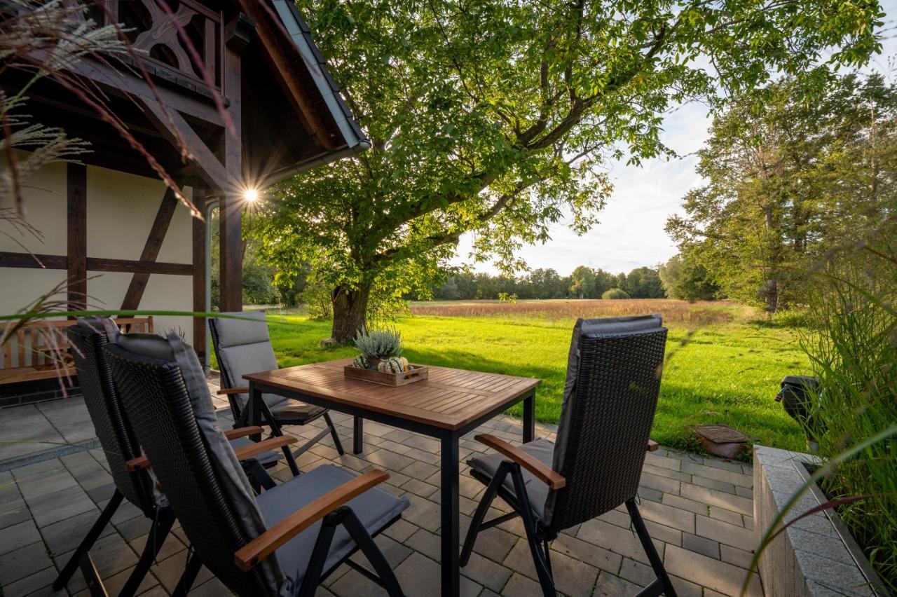 Ferienwohnung Rehblick Spreewaldferien-Burg Burg  Exteriör bild